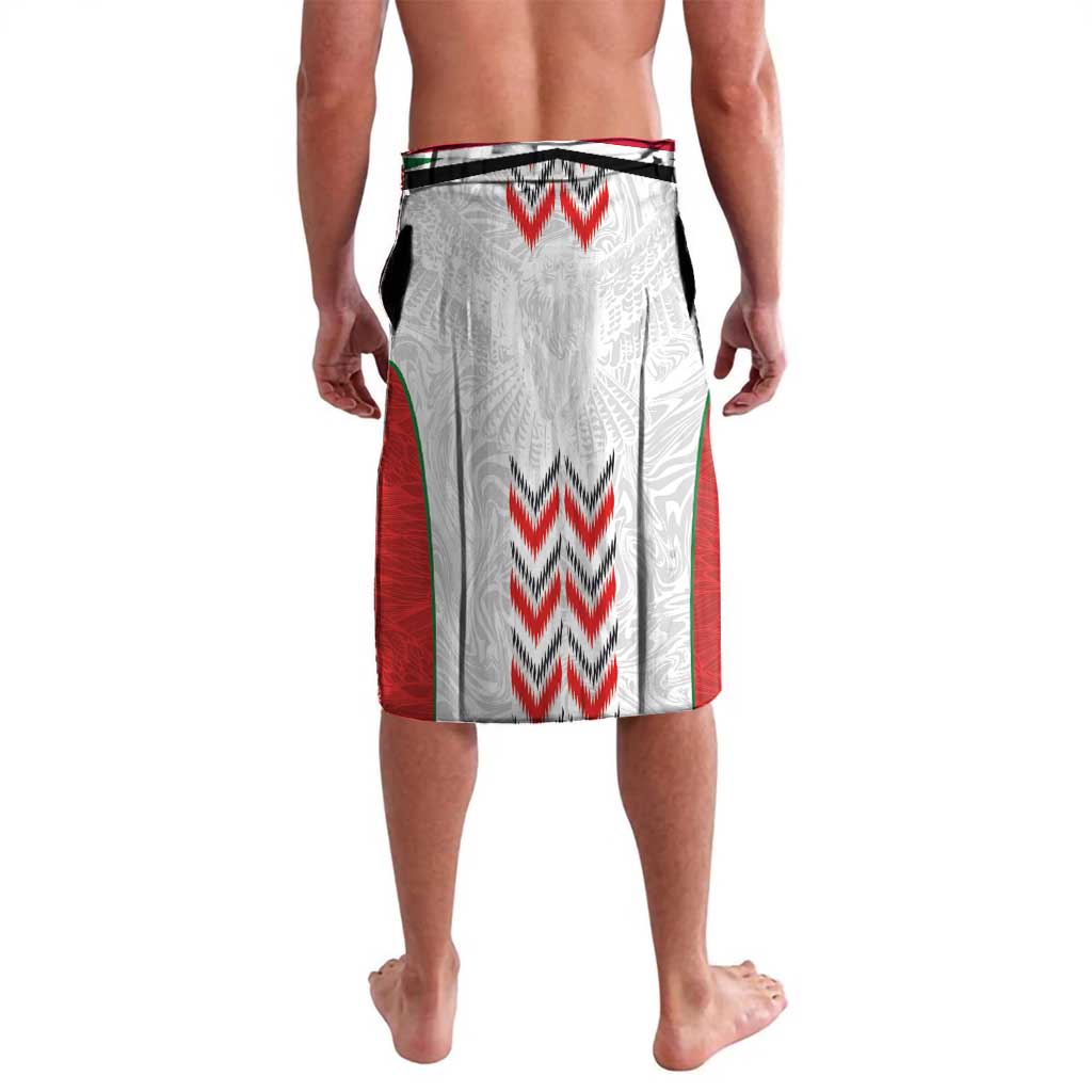 Custom Sudan Football Lavalava Falcons of Jediane - Wings of Victory - Wonder Print Shop