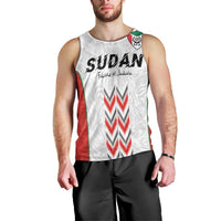 Custom Sudan Football Men Tank Top Falcons of Jediane - Wings of Victory - Wonder Print Shop