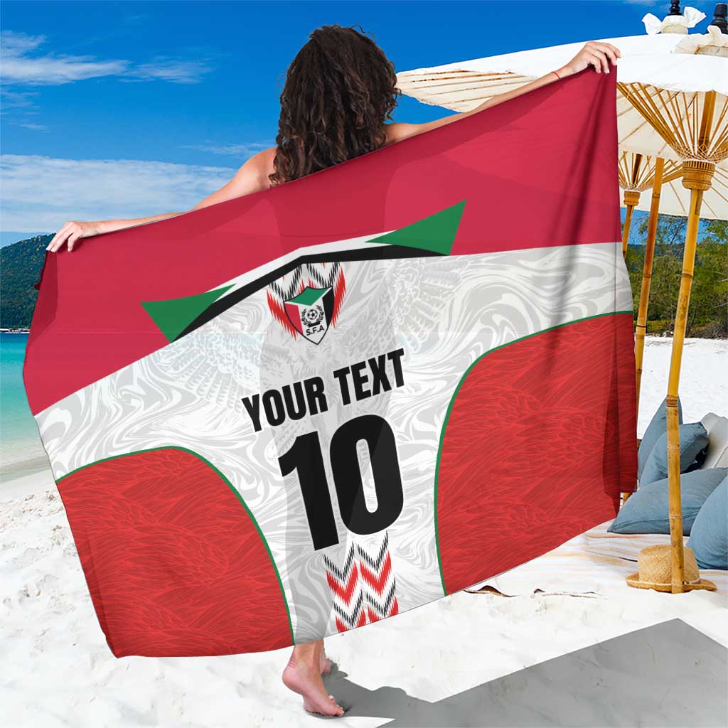 Custom Sudan Football Sarong Falcons of Jediane - Wings of Victory - Wonder Print Shop