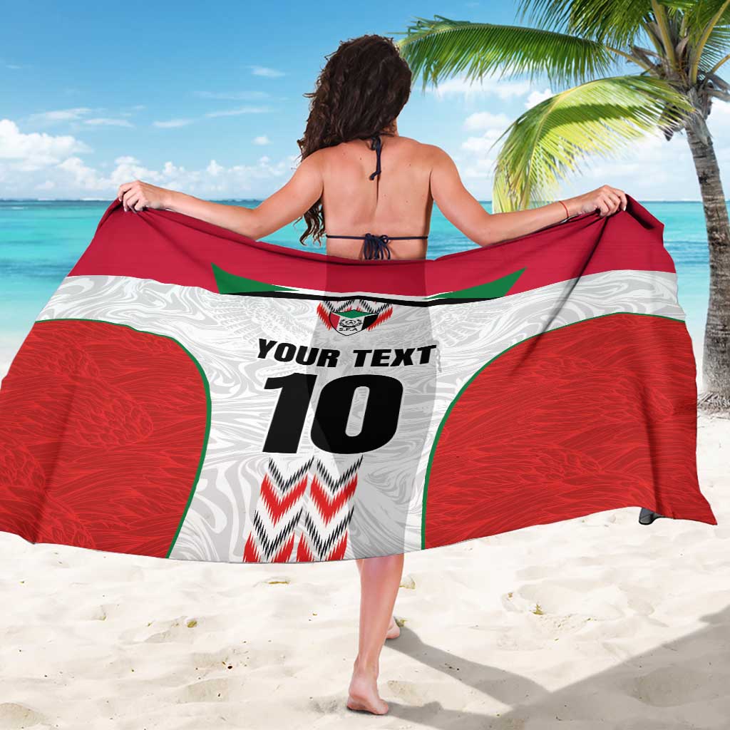 Custom Sudan Football Sarong Falcons of Jediane - Wings of Victory - Wonder Print Shop