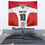 Custom Sudan Football Tapestry Falcons of Jediane - Wings of Victory - Wonder Print Shop