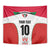 Custom Sudan Football Tapestry Falcons of Jediane - Wings of Victory - Wonder Print Shop