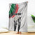 Personalized Juneteenth Freedom Day Blanket 1968 Olympics Black Power Salute