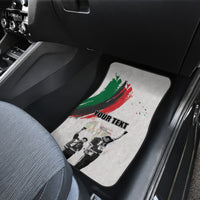 Personalized Juneteenth Freedom Day Car Mats 1968 Black Power Salute - Wonder Print Shop