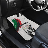 Personalized Juneteenth Freedom Day Car Mats 1968 Black Power Salute - Wonder Print Shop