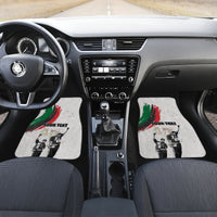 Personalized Juneteenth Freedom Day Car Mats 1968 Black Power Salute - Wonder Print Shop