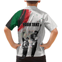 Personalized Juneteenth Freedom Day Family Matching Mermaid Dress and Hawaiian Shirt 1968 Black Power Salute - Wonder Print Shop