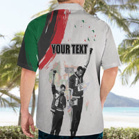 Personalized Juneteenth Freedom Day Hawaiian Shirt 1968 Black Power Salute - Wonder Print Shop