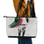 Personalized Juneteenth Freedom Day Leather Tote Bag 1968 Black Power Salute - Wonder Print Shop