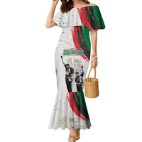Personalized Juneteenth Freedom Day Mermaid Dress 1968 Black Power Salute - Wonder Print Shop