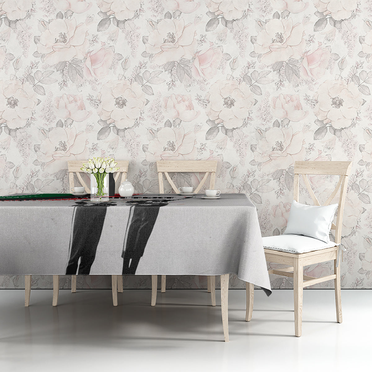 Personalized Juneteenth Freedom Day Tablecloth 1968 Black Power Salute - Wonder Print Shop