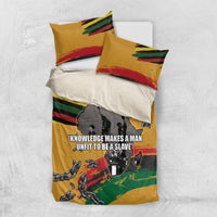 Juneteenth Freedom Day Bedding Set 1968 Black Power Salute Broken Chain - Wonder Print Shop