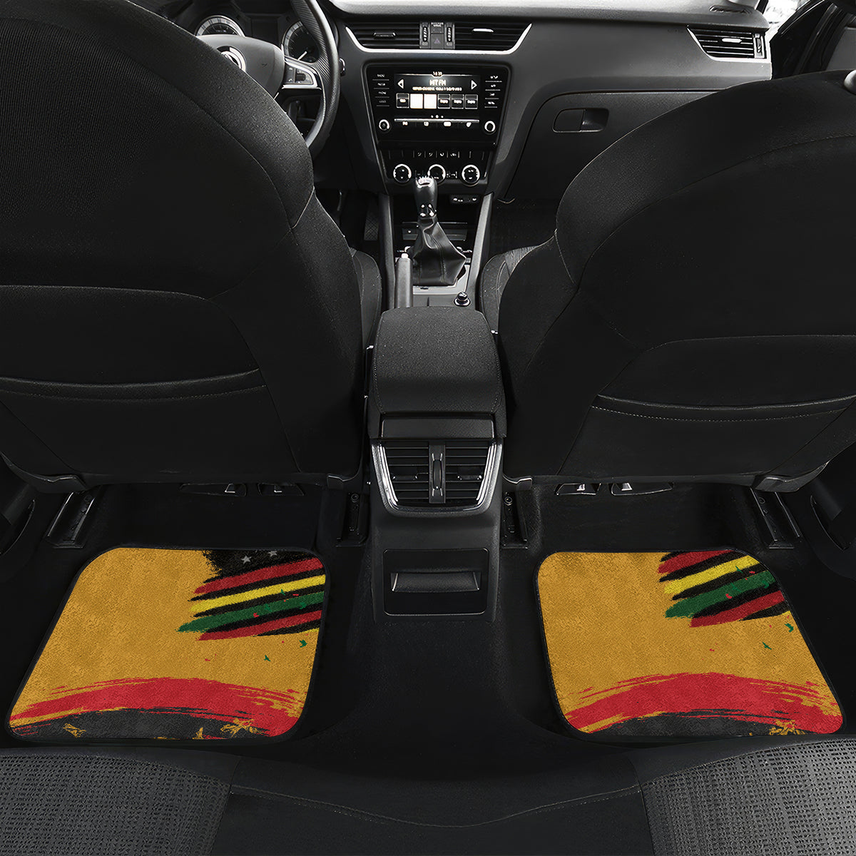 Juneteenth Freedom Day Car Mats 1968 Black Power Salute Broken Chain - Wonder Print Shop