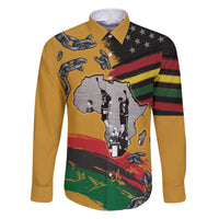 Juneteenth Freedom Day Family Matching Short Sleeve Bodycon Dress and Hawaiian Shirt 1968 Black Power Salute Broken Chain - Wonder Print Shop