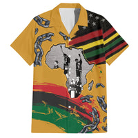 Juneteenth Freedom Day Family Matching Summer Maxi Dress and Hawaiian Shirt 1968 Black Power Salute Broken Chain - Wonder Print Shop