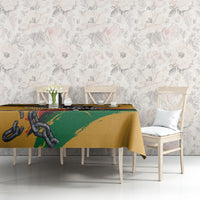 Juneteenth Freedom Day Tablecloth 1968 Black Power Salute Broken Chain - Wonder Print Shop