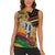 Juneteenth Freedom Day Women Sleeveless Polo Shirt 1968 Black Power Salute Broken Chain - Wonder Print Shop