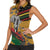 Juneteenth Freedom Day Women Sleeveless Polo Shirt 1968 Black Power Salute Broken Chain - Wonder Print Shop