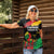 Personalized Juneteenth Freedom Day Women Polo Shirt Raised Fist Black Power and Africa Pattern - Wonder Print Shop