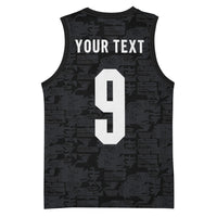 England National Football Custom Basketball Jersey Lions Roar 2026 Glory Black