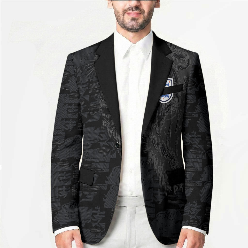 England National Football Custom Blazer Lions Roar 2026 Glory Black