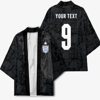 England National Football Custom Kimono Lions Roar 2026 Glory Black