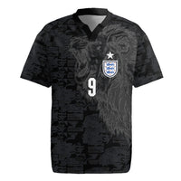 England National Football Custom Rugby Jersey Lions Roar 2026 Glory Black