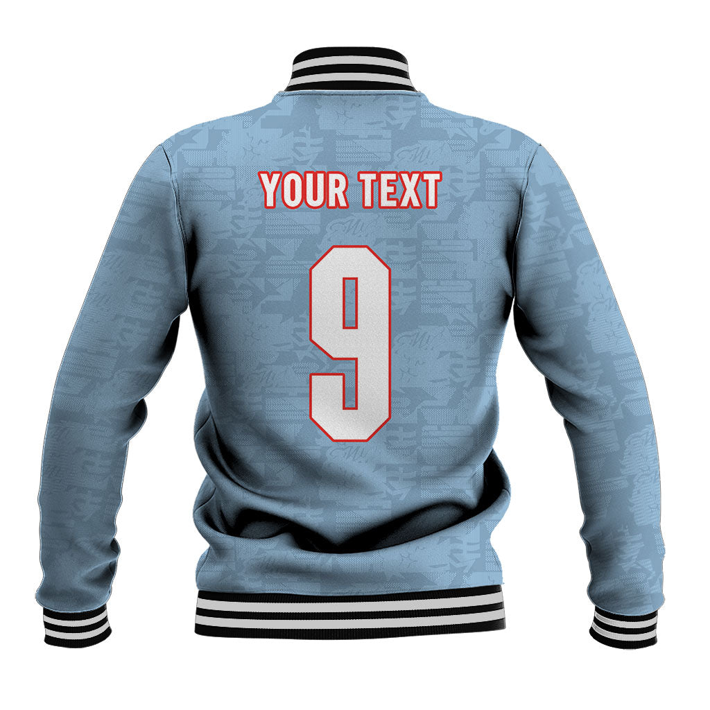 England National Football Custom Baseball Jacket Lions Roar 2026 Glory