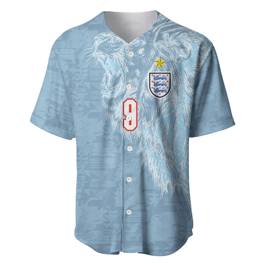 England National Football Custom Baseball Jersey Lions Roar 2026 Glory