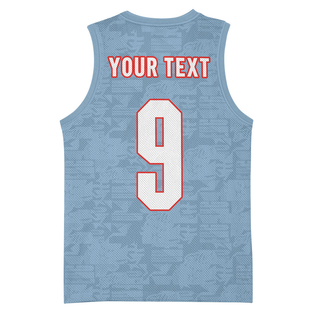 England National Football Custom Basketball Jersey Lions Roar 2026 Glory