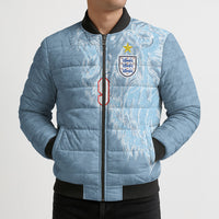 England National Football Custom Bomber Puffer Jacket Lions Roar 2026 Glory