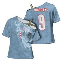 England National Football Custom Cross Shoulder Shirt Lions Roar 2026 Glory