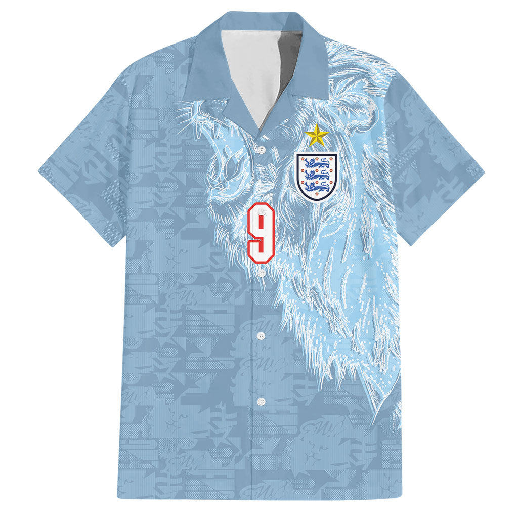 England National Football Custom Hawaiian Shirt Lions Roar 2026 Glory