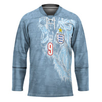 England National Football Custom Hockey Jersey Lions Roar 2026 Glory