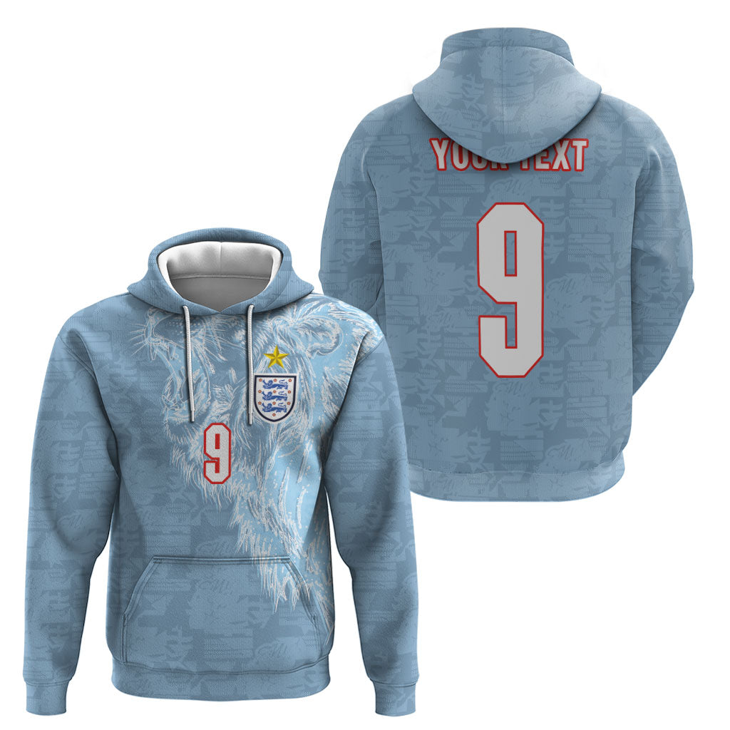 England National Football Custom Hoodie Lions Roar 2026 Glory