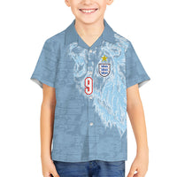 England National Football Custom Kid Hawaiian Shirt Lions Roar 2026 Glory