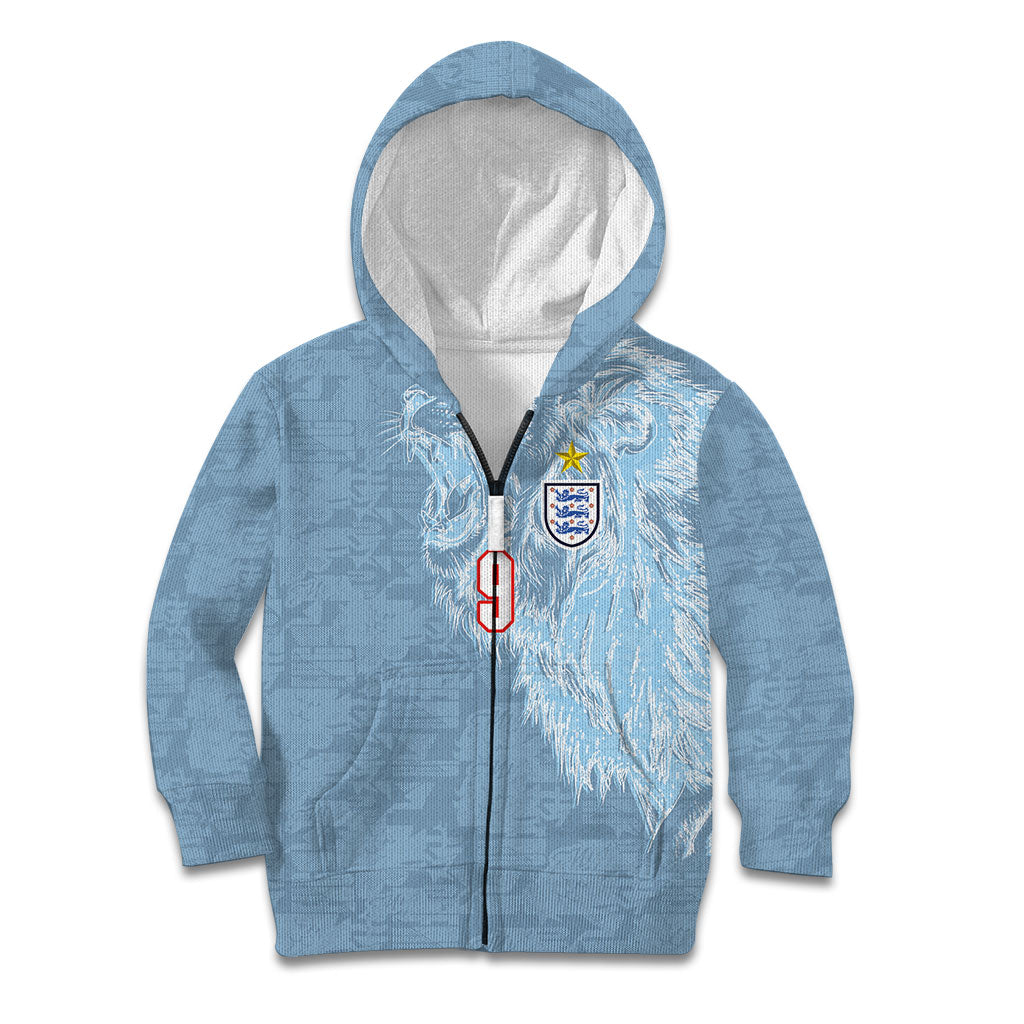 England National Football Custom Kid Hoodie Lions Roar 2026 Glory