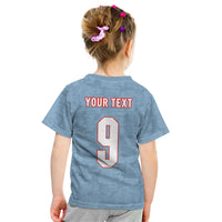 England National Football Custom Kid T Shirt Lions Roar 2026 Glory