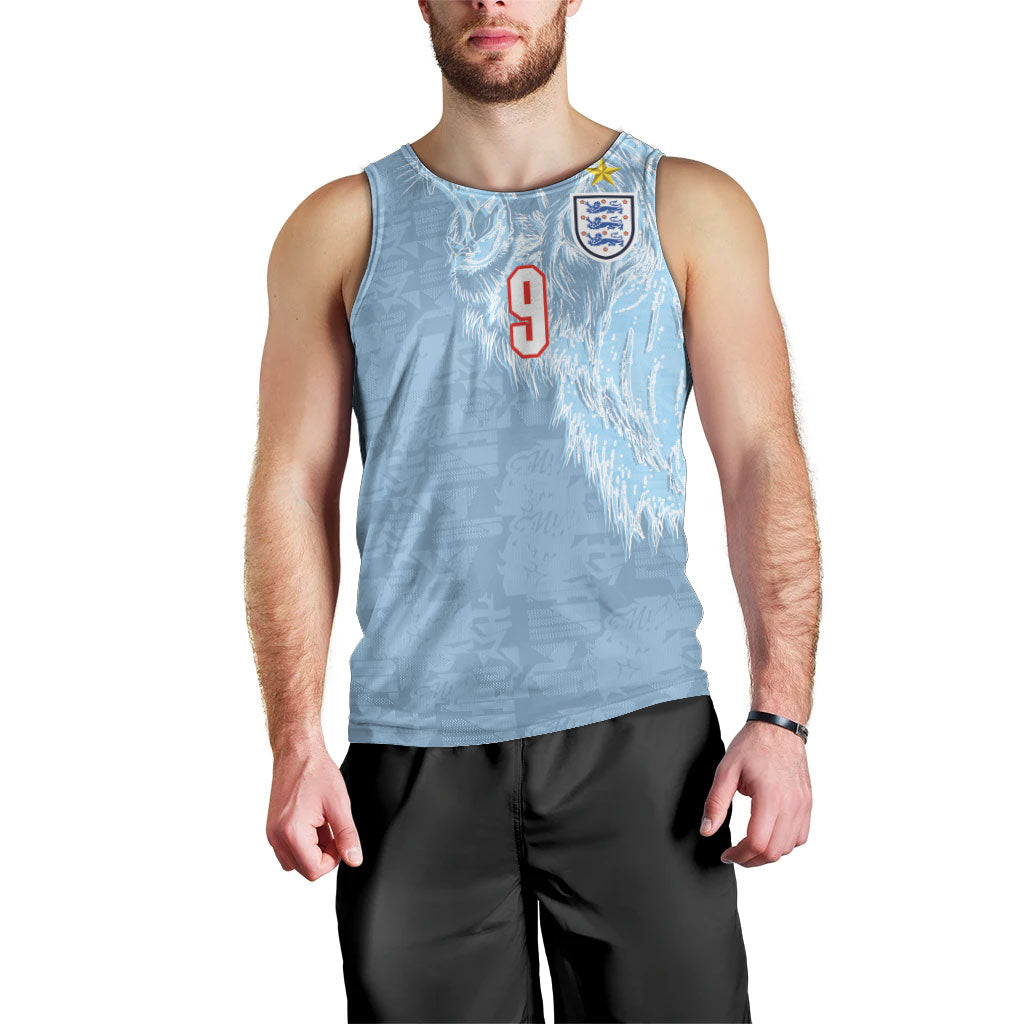 England National Football Custom Men Tank Top Lions Roar 2026 Glory
