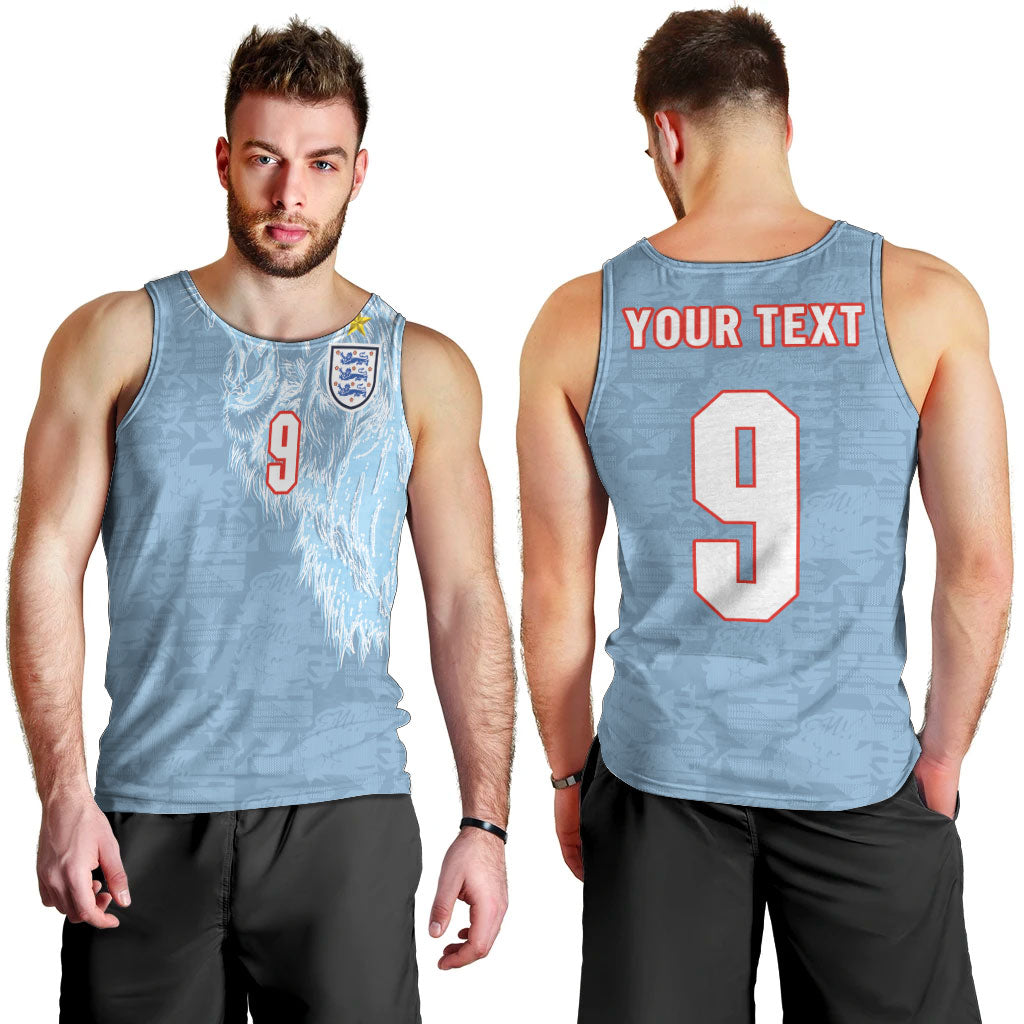 England National Football Custom Men Tank Top Lions Roar 2026 Glory