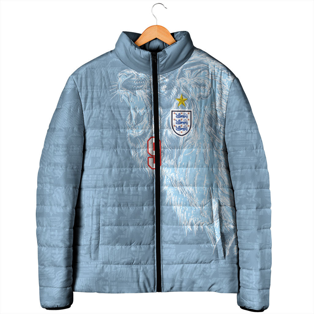 England National Football Custom Padded Jacket Lions Roar 2026 Glory