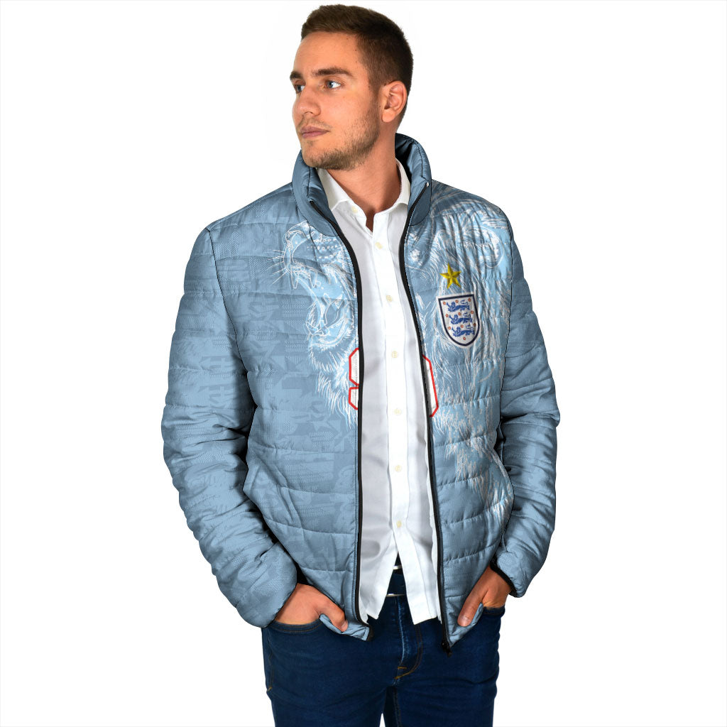 England National Football Custom Padded Jacket Lions Roar 2026 Glory