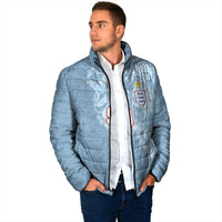 England National Football Custom Padded Jacket Lions Roar 2026 Glory