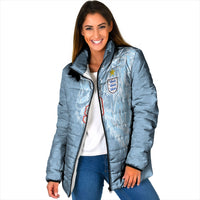 England National Football Custom Padded Jacket Lions Roar 2026 Glory