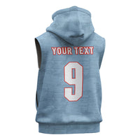 England National Football Custom Sleeveless Hoodie Lions Roar 2026 Glory