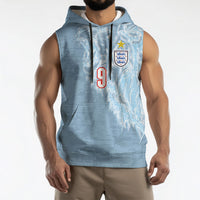 England National Football Custom Sleeveless Hoodie Lions Roar 2026 Glory