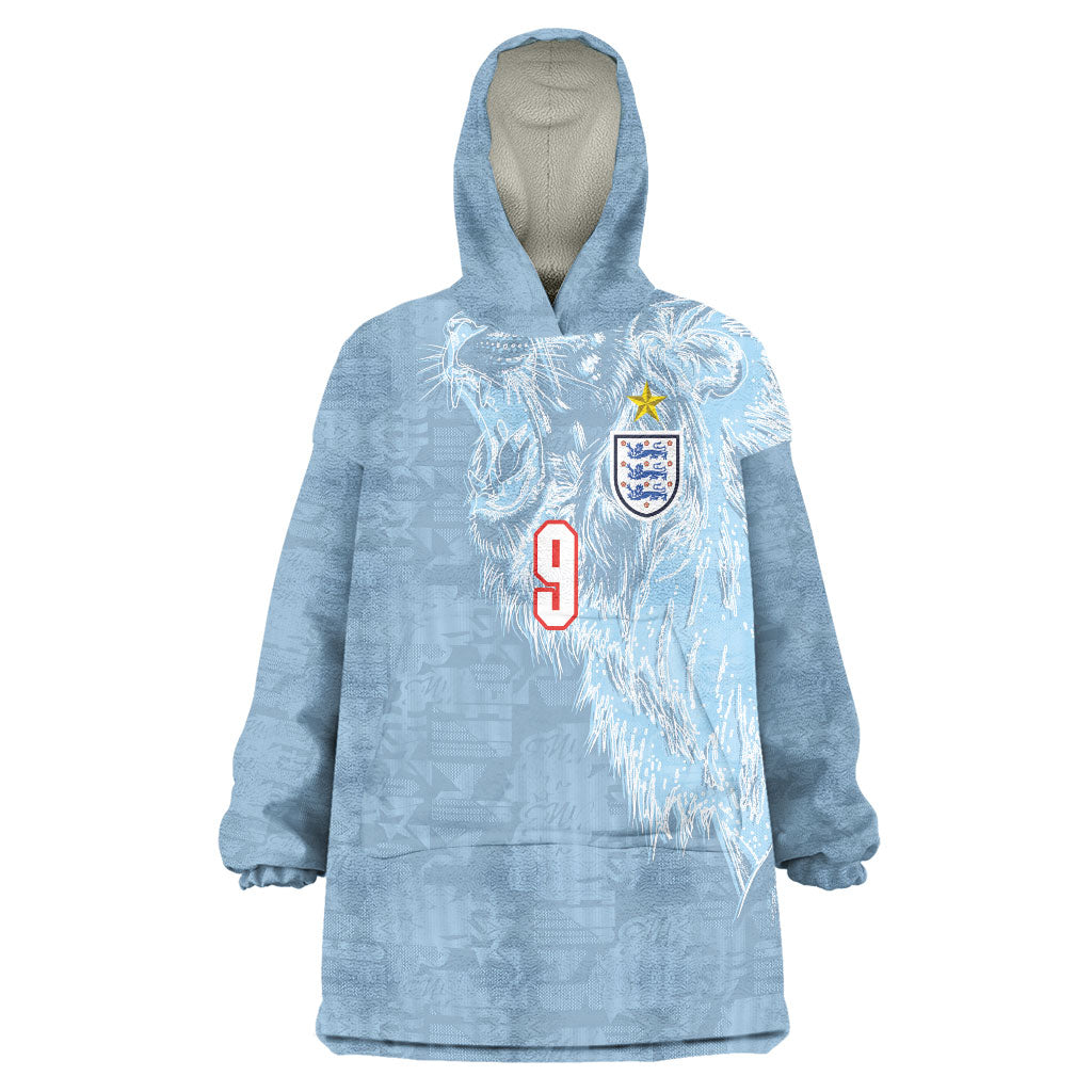 England National Football Custom Wearable Blanket Hoodie Lions Roar 2026 Glory