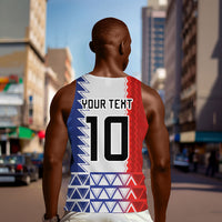Haiti Football Custom Men Tank Top Tribal African Abstract Graphic