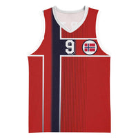 Custom Norway Football Basketball Jersey Retro Style