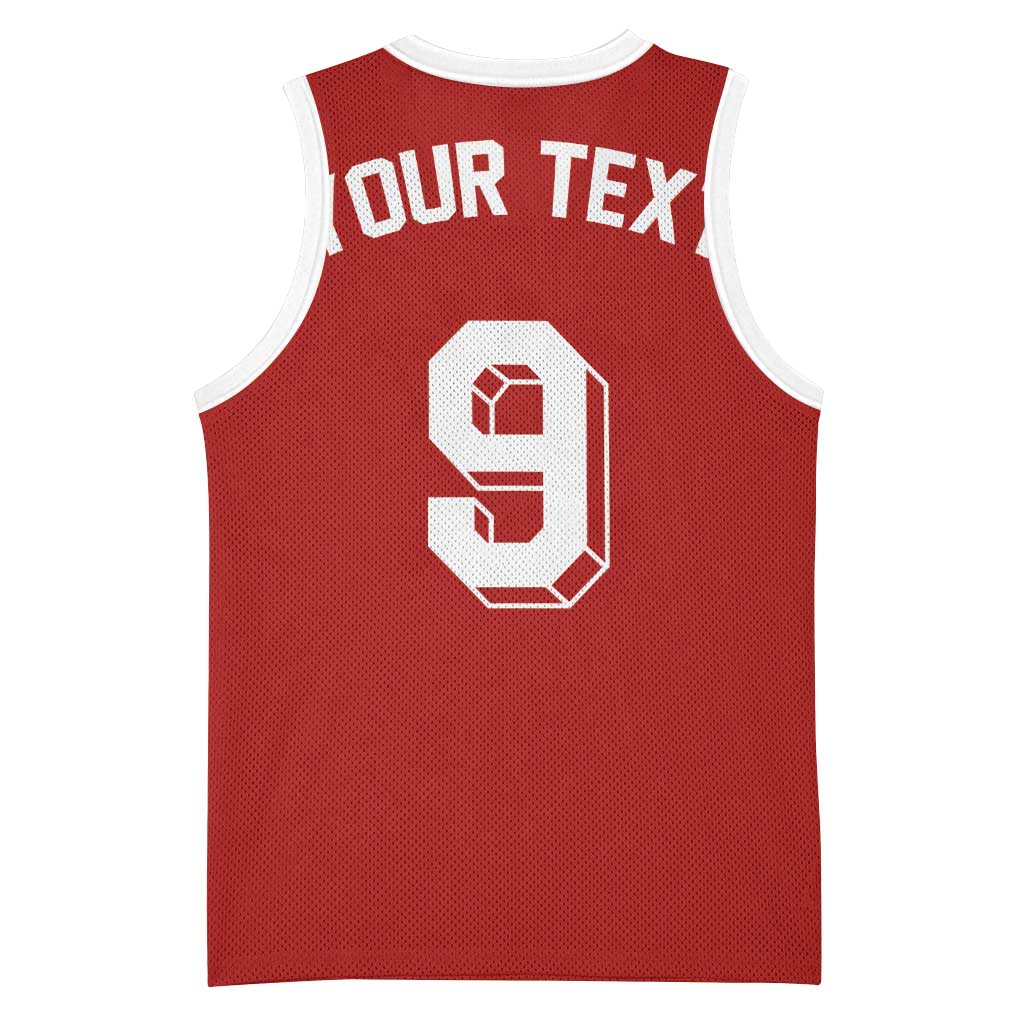 Custom Norway Football Basketball Jersey Retro Style
